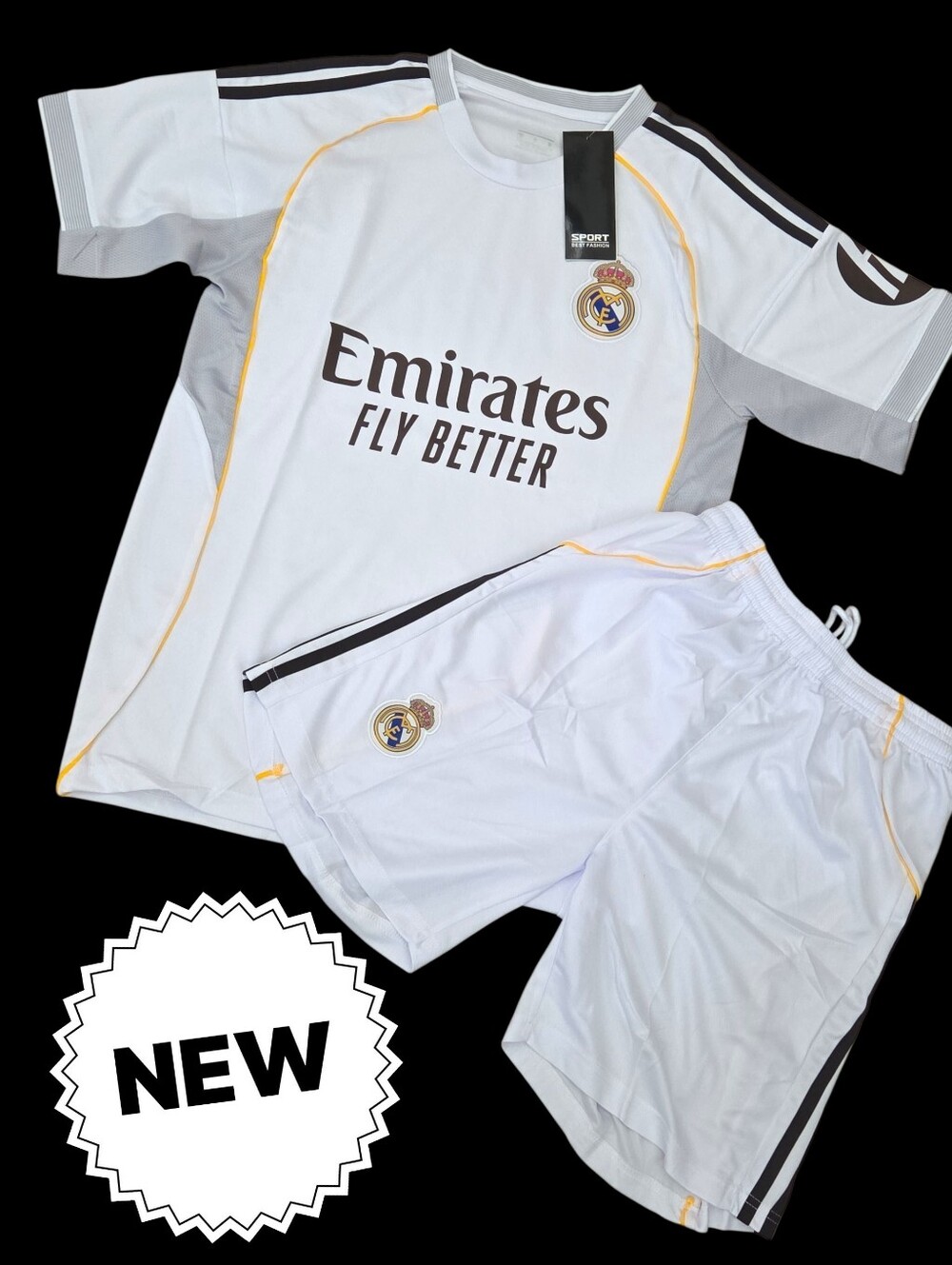 New United Emirates Fly Better athletic outfit set Men size Small